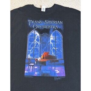 Trans Siberian Orchestra 2017 Winter Tour Shirt 2 Sided  Long Sleeve Size XL